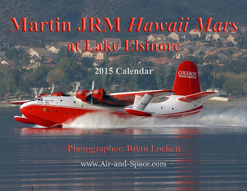 Lockett Books Calendar Catalog: Martin JRM Hawaii Mars at Lake Elsinore